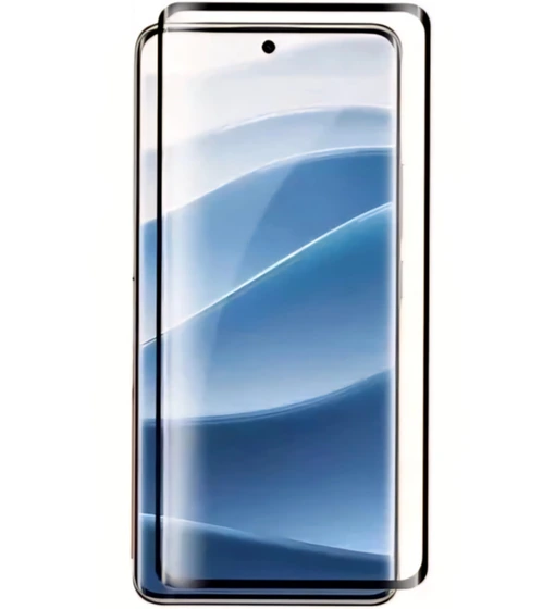 گلس گوشی redmi note 14 pro plus مدل فول تمام چسب شیشه ای لیبل قرمز